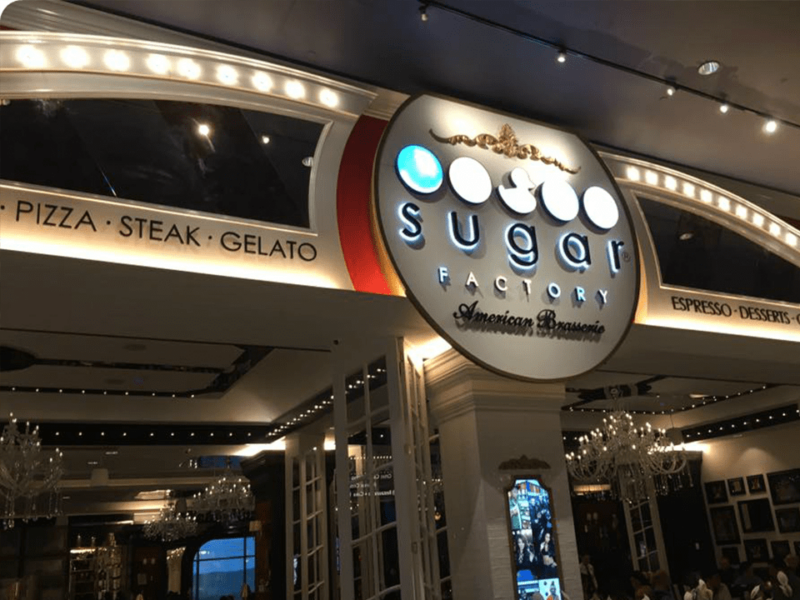 sugar factory foxwoods resort TMG Companies