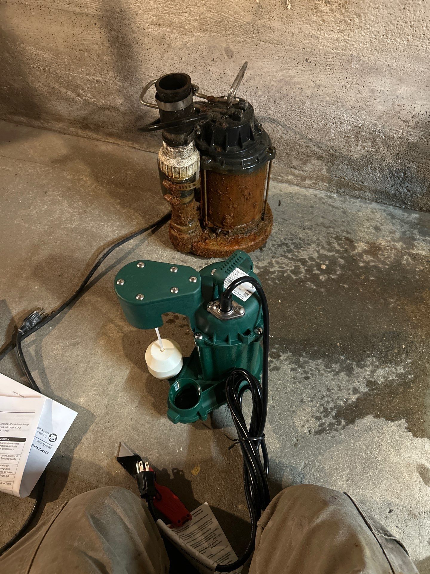 Sump Pump Replacement, Norwich CT, TMG Plumbing and Disaster Solutions, plumbing services near me, sump pump replacement, sump pump repair CT