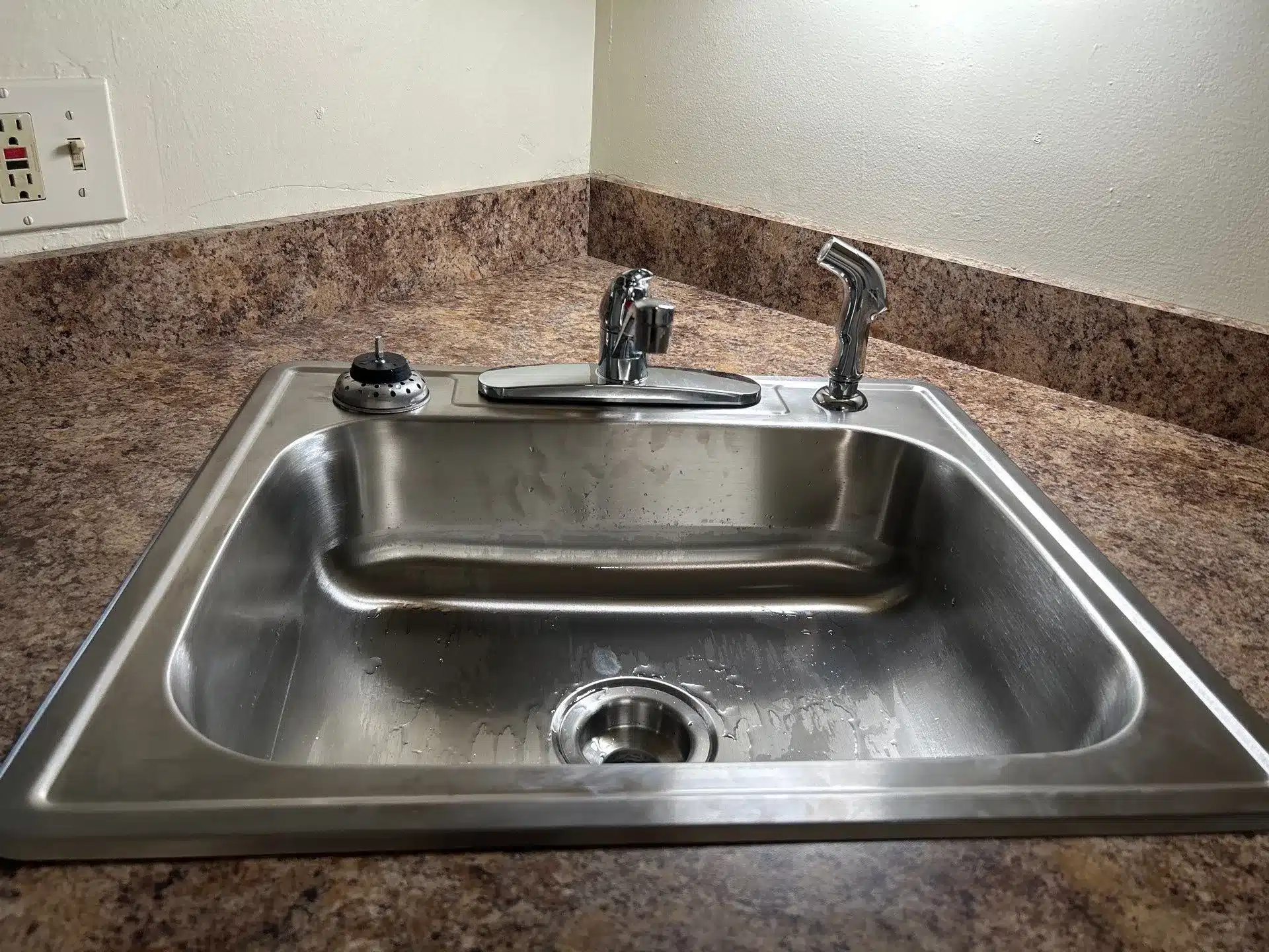 Kitchen faucet installed in Montville, CT by TMG Plumbing and Disaster Solutions